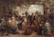 Jan Steen The Dancing couple oil painting artist